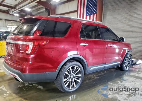 2016 Ford Explorer Platinum from USA, damaged, VIN 1FM5K8HTXGGC69780